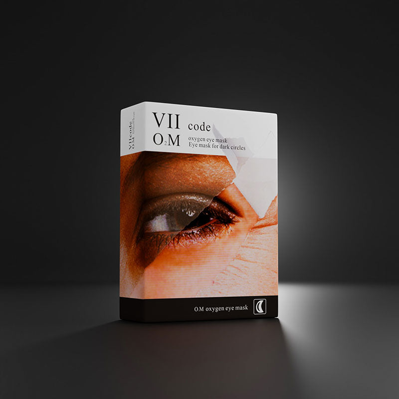 VIIcode O2M MASCARILLA DE OJOS DE OXÍGENO PARA LAS OJERAS
