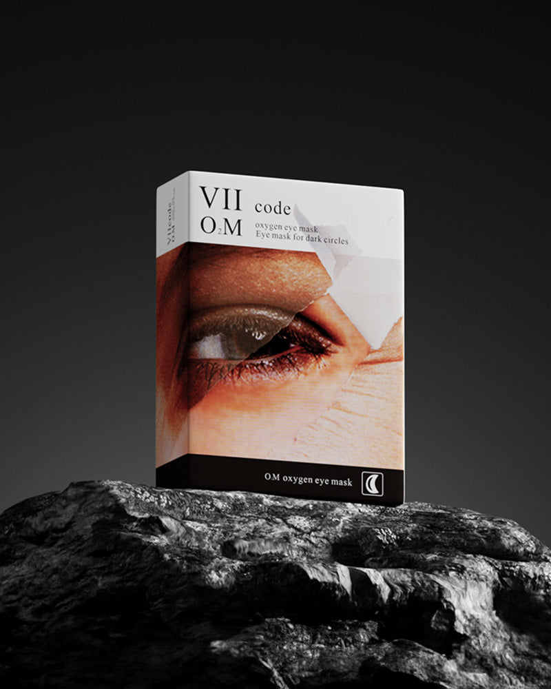VIIcode O2M MASCARILLA DE OJOS DE OXÍGENO PARA LAS OJERAS