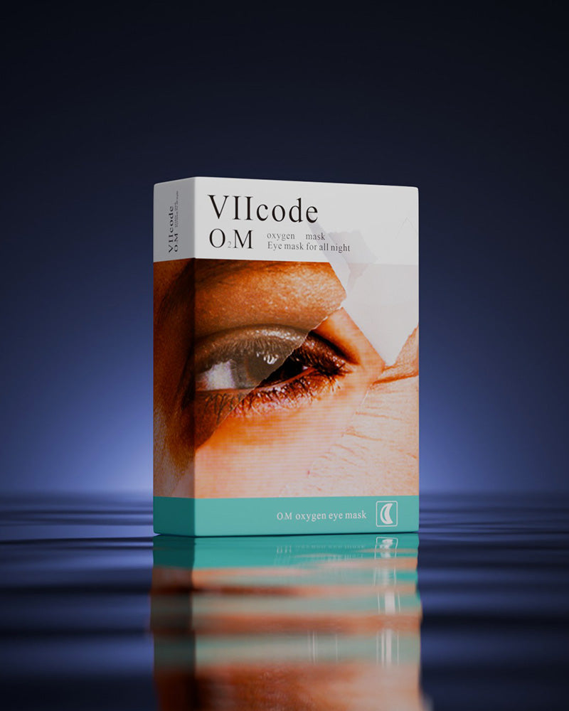 VIIcode O2M MÁSCARA DE OJOS DE OXÍGENO PARA LA REPARACIÓN DE TODA LA NOCHE
